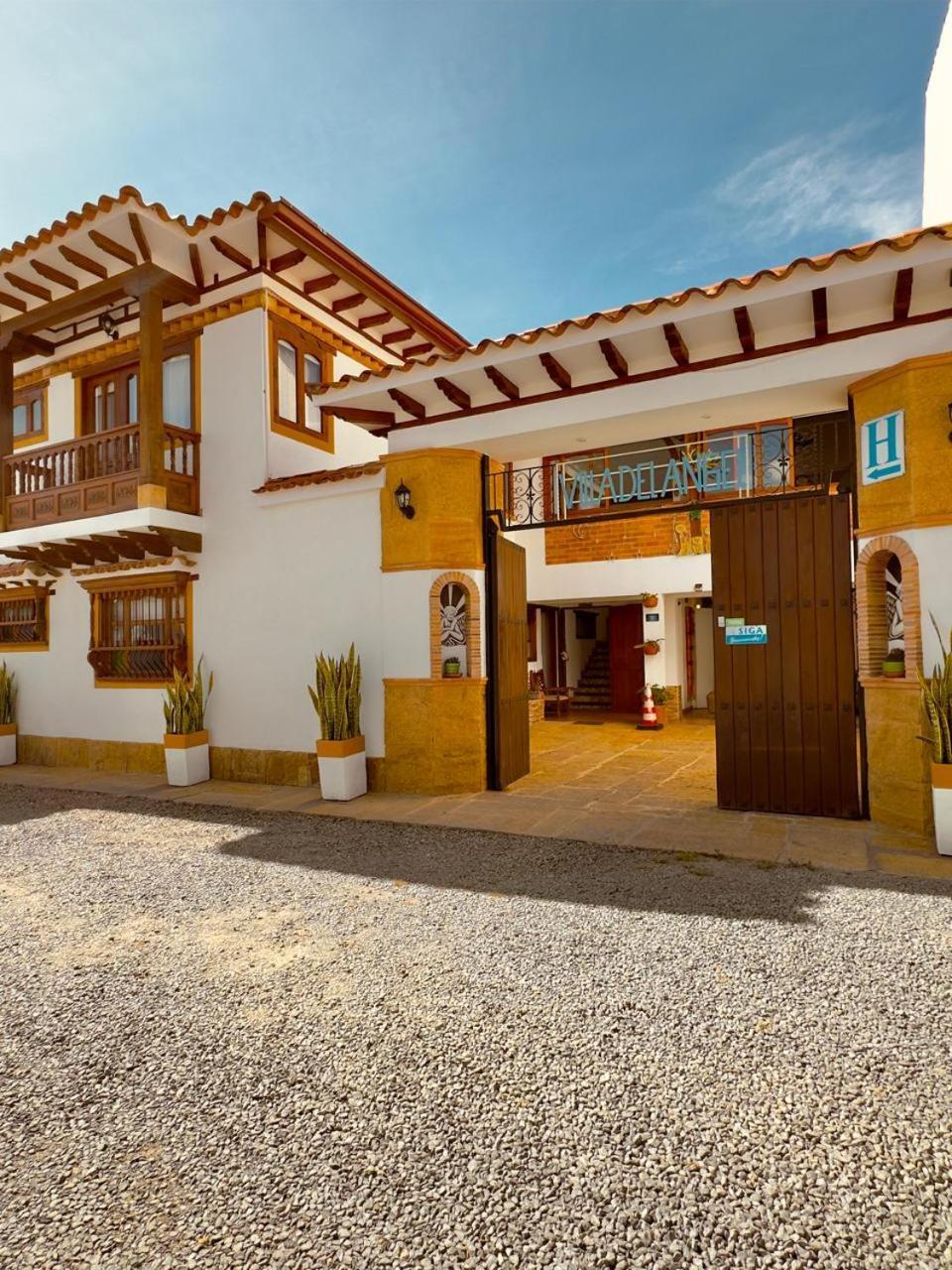Hotel Villa Del Angel Villa de Leyva Exterior foto