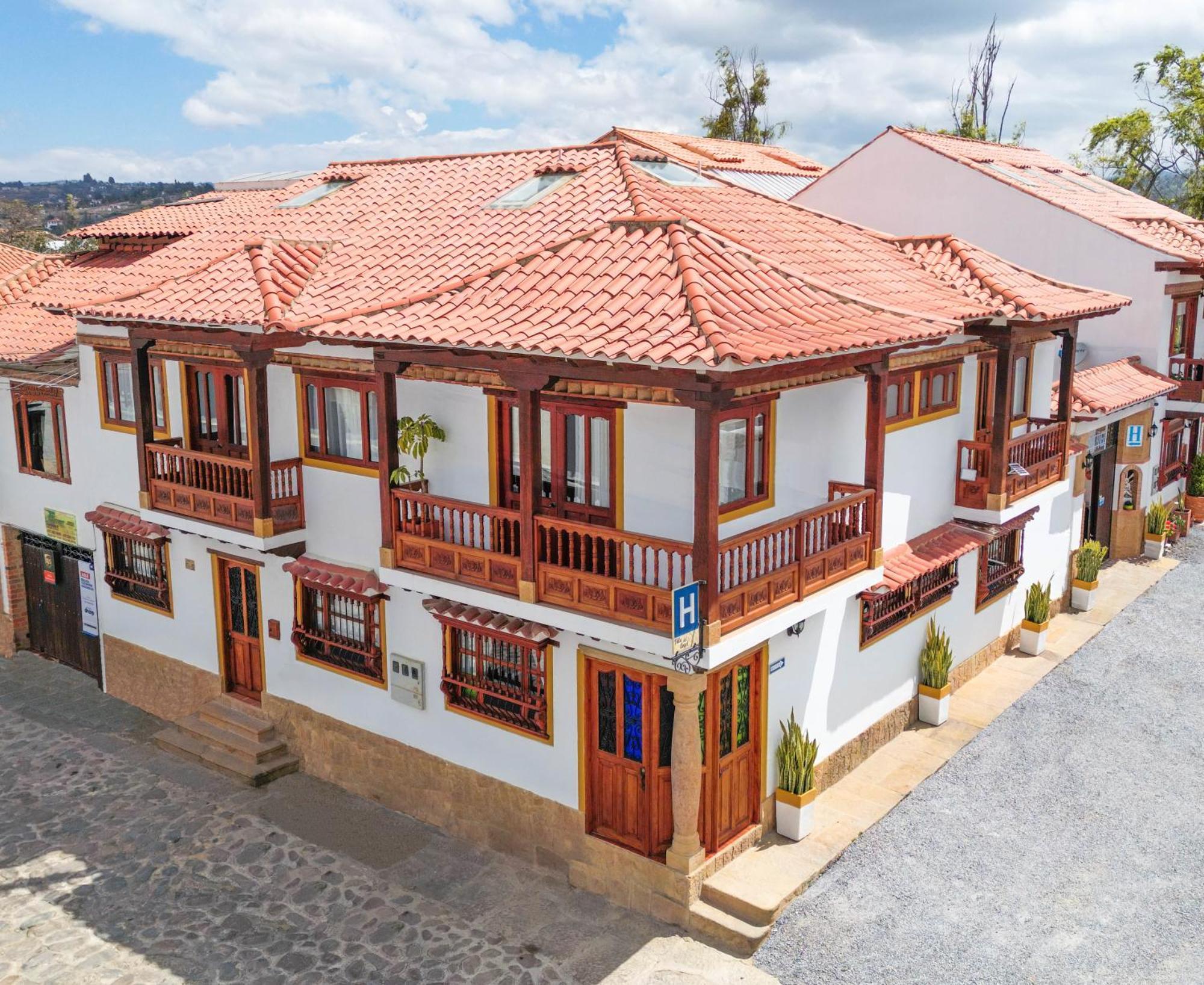 Hotel Villa Del Angel Villa de Leyva Exterior foto