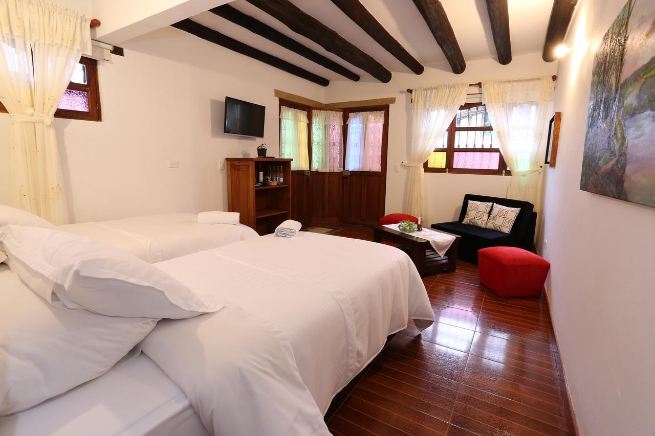Hotel Villa Del Angel Villa de Leyva Exterior foto